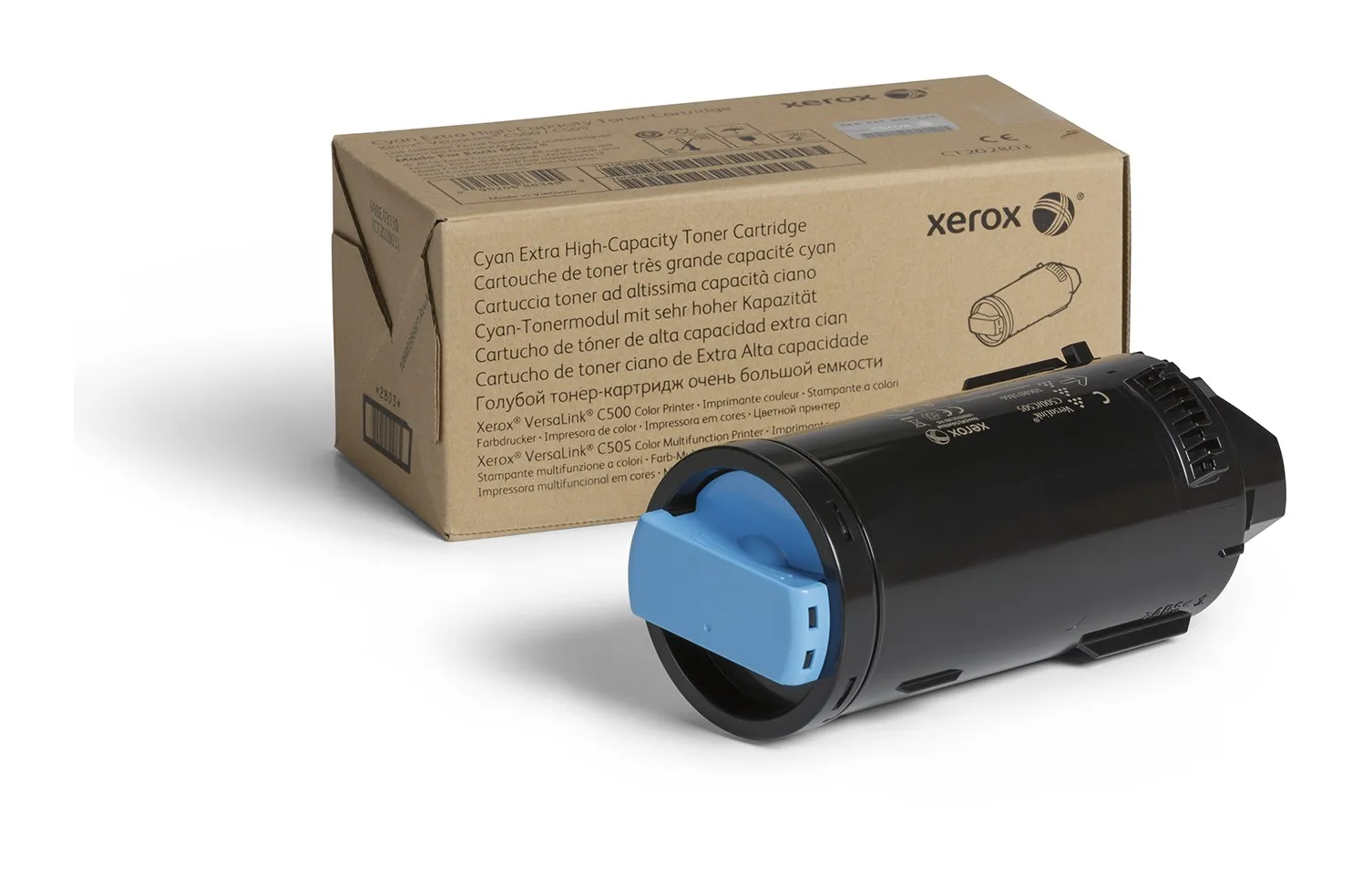 ORIGINALE Xerox toner ciano 106R03873 VersaLink C500/505 9000 pagine - immagine 1