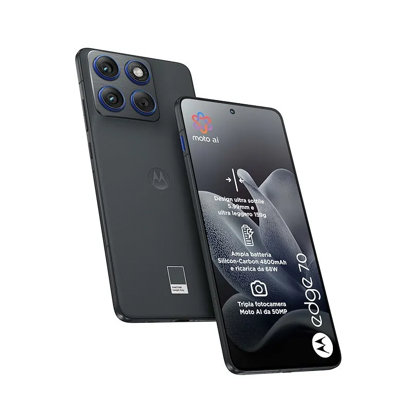 Motorola Smartphone Edge 70 12/512GB Gadget Grey - immagine 1