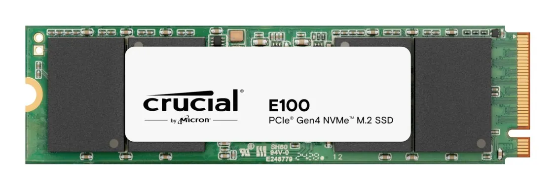 Crucial E100 2TB PCIe Gen4 NVMe M.2 SSD - immagine 1