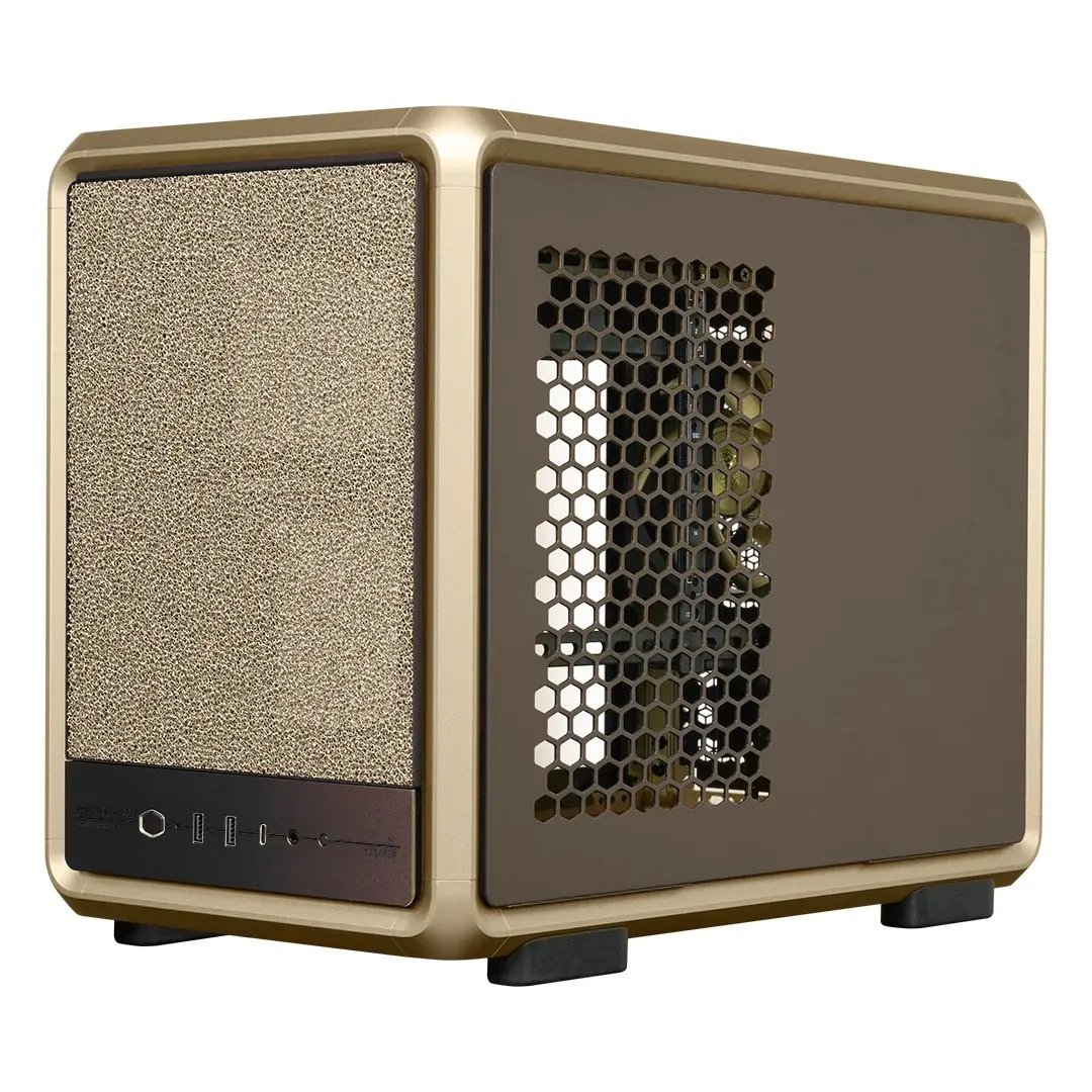 Cooler Master MasterFrame 400 Mesh Gold Desktop Oro - immagine 1