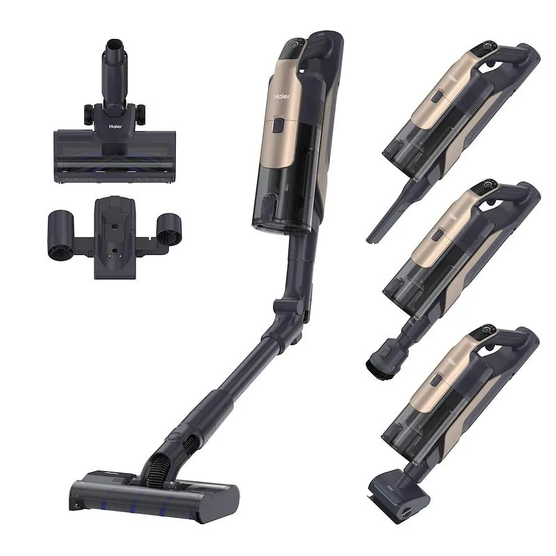 Haier Scopa ricaricabile Hcvm510px 011 nero bronzo - immagine 1