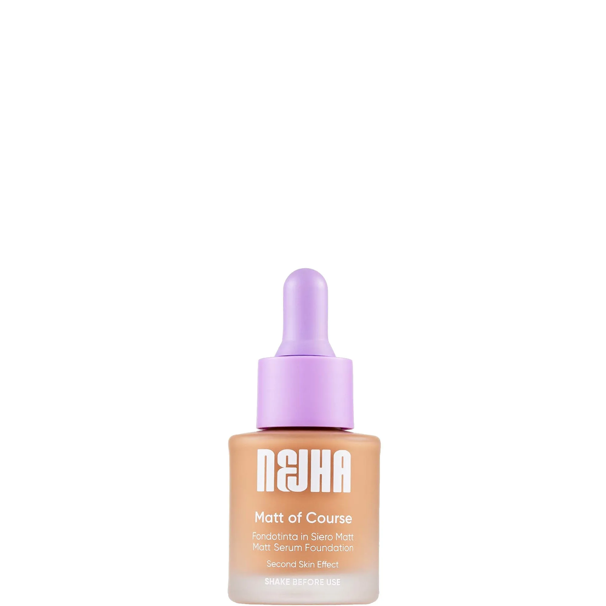 Nejha Nejha Matt of Course - Fondotinta Matt - N. W08 Toffee - immagine 1