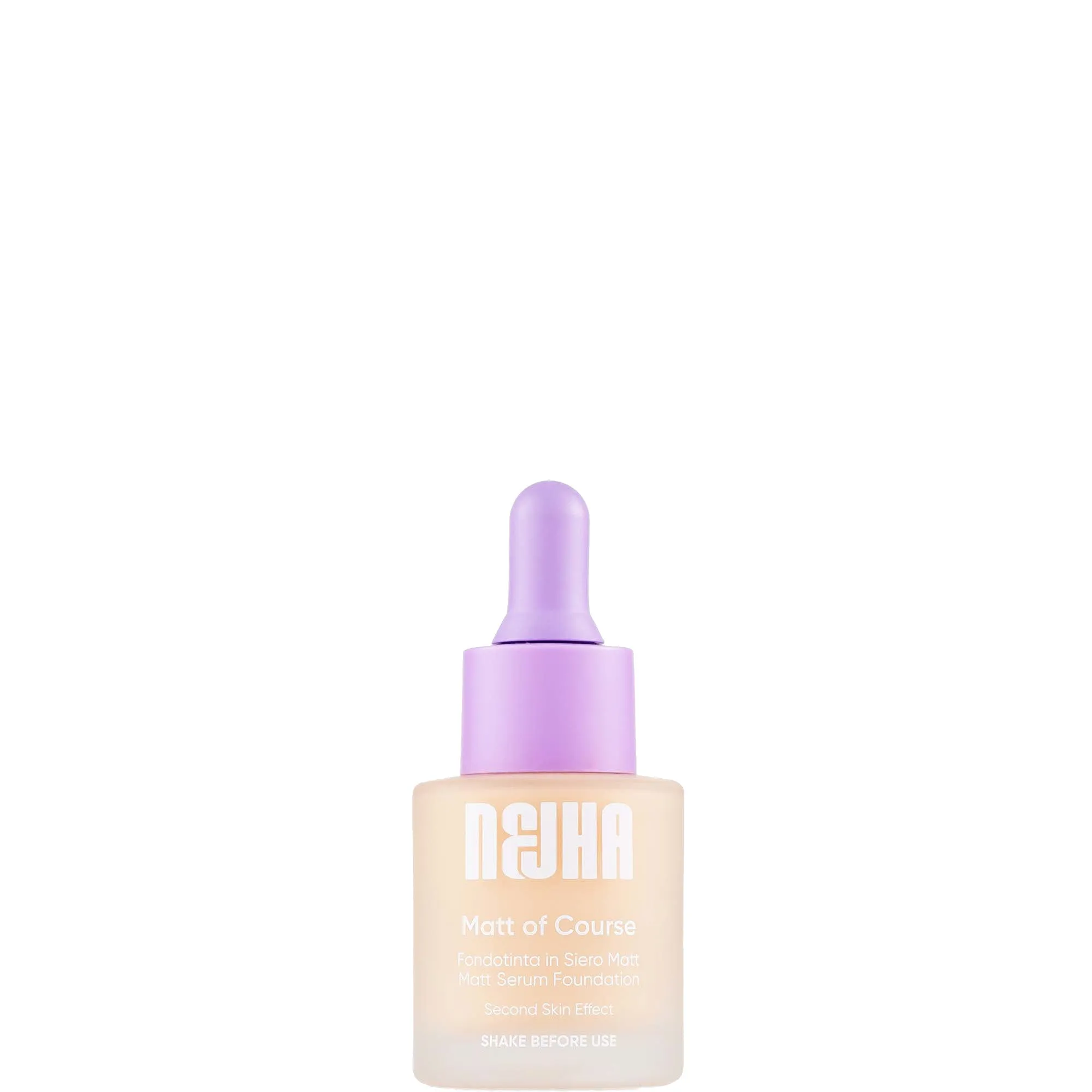 Nejha Nejha Matt of Course - Fondotinta Matt - N. W02 Vanilla - immagine 1