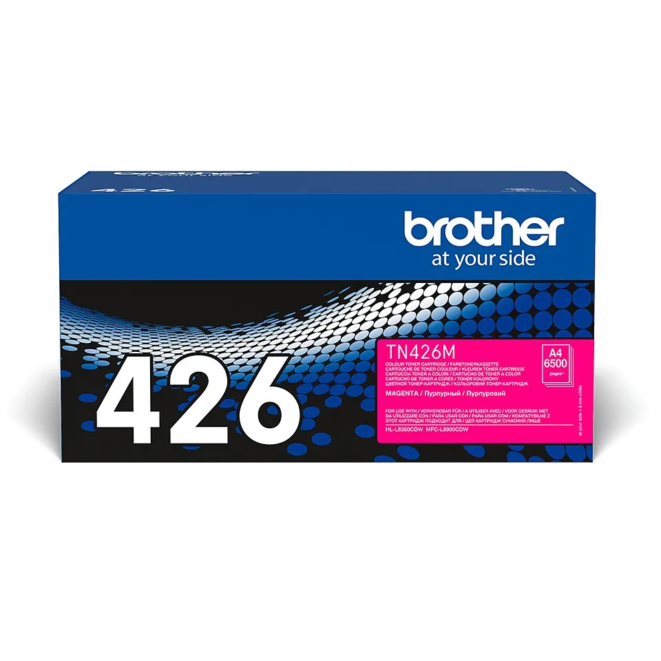 ORIGINALE Brother toner magenta TN-426M 426 6500 pagine - immagine 1
