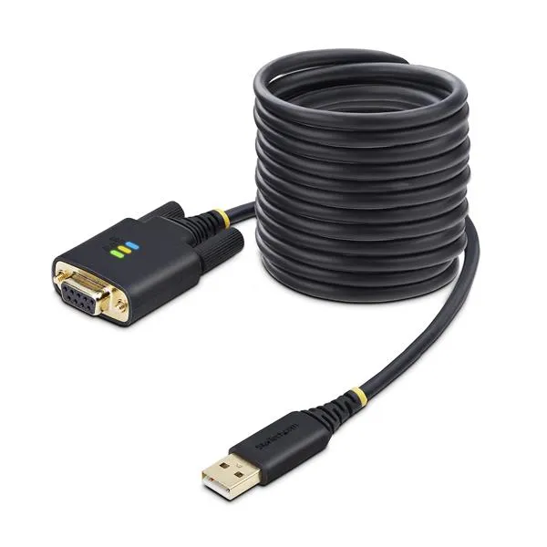 Startech Cavo USB A Seriale Null Modem Da 3m Adattatore USB RS232 1P10FFCN-USB-SERIAL - immagine 1