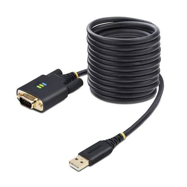 Startech Cavo Adattatore Da USB A Seriale 3m Com Retention Ic Ftdi 1P10FFC-USB-SERIAL - immagine 1