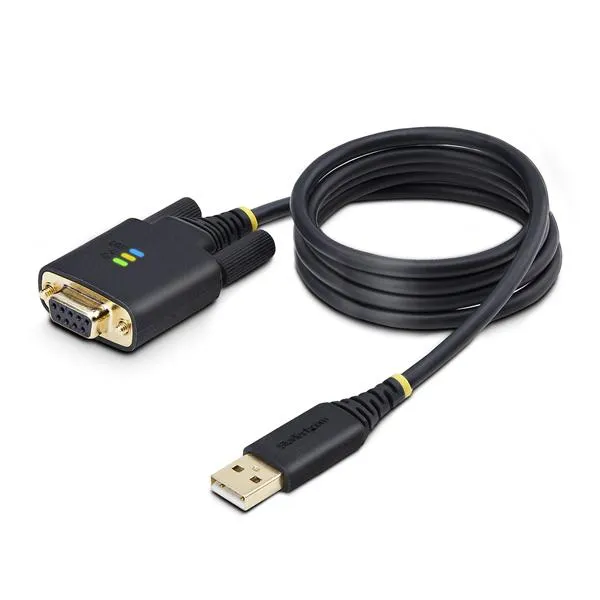 Startech Cavo USB A Seriale Null Modem Da 1m Adattatore USB RS232 1P3FFCNB-USB-SERIAL - immagine 1