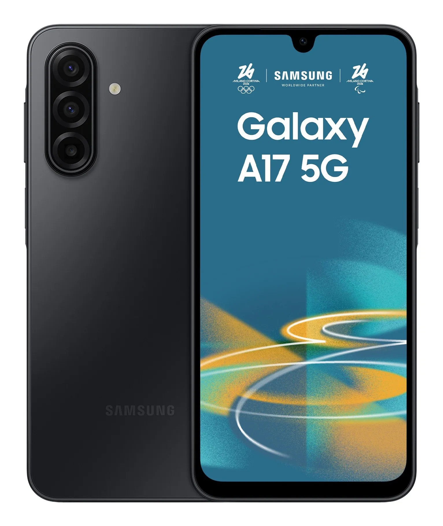 Sm Samsung Galaxy A17 Black 5G 67 4+128Gb Ds - immagine 1