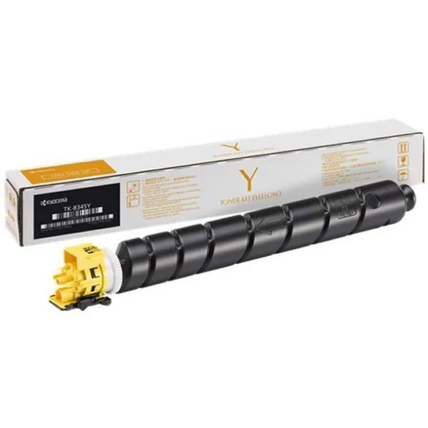 Kyocera Toner Giallo TK-8345Y Per Taskalfa 2552CI Capacità 12000 Pagine Formato A4 Copertura 5 Cento 1T02L7ANL1 - immagine 1