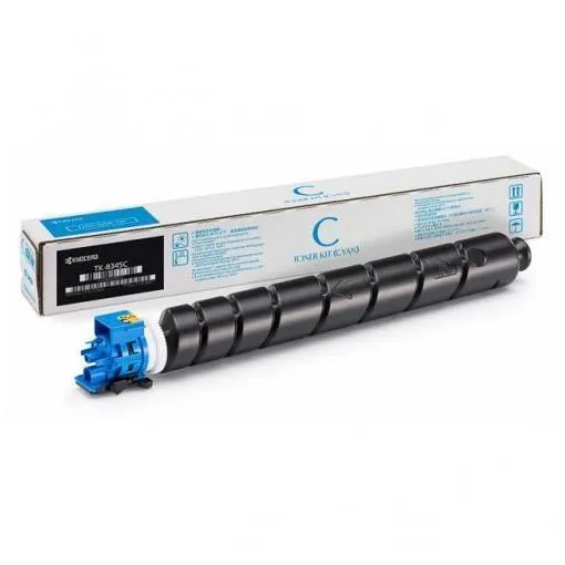 Kyocera Toner Ciano (tk 8345C) Per Taskalfa 2552CI Capacità 12000 Pagine Formato A4 Con Copertura 5 Cento 1T02L7CNL1 - immagine 1