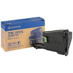 Kyocera Toner Nero (TK-1115) Da 1600 Pagine In Formato A4 (ISO/IEC 19752) Per FS-1041/FS-1220MFP/FS-1320MFP - Singolo 1T02M50NL1 - immagine 1