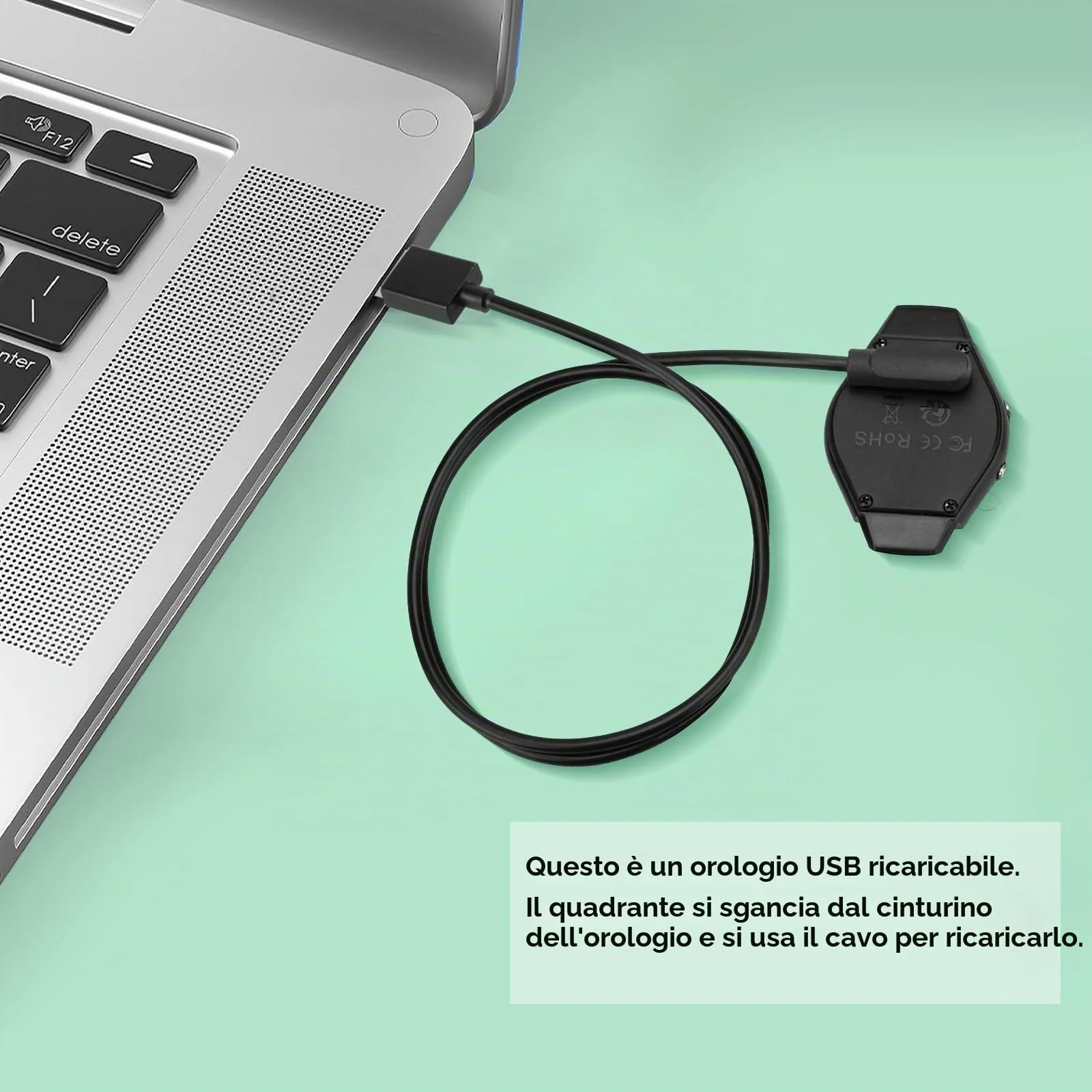 aswan watch Orologio Digitale Bambina Bambino con Contapassi,Calorie e Distanza senza App,Sveglia, Cronometro, Data, Luce-Orologio da polso Ragazza Ragazzo con Cinturino in Silicone - immagine 4