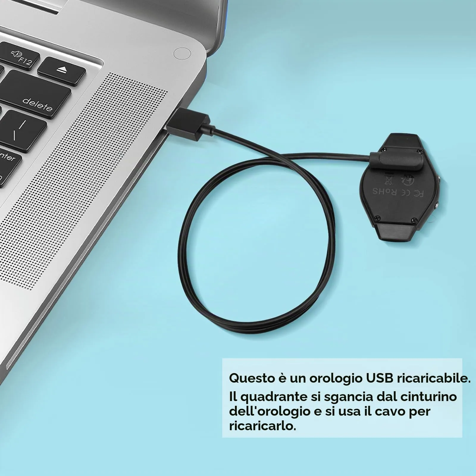 aswan watch Orologio Digitale Bambina Bambino con Contapassi,Calorie e Distanza senza App,Sveglia, Cronometro, Data, Luce-Orologio da polso Ragazza Ragazzo con Cinturino in Silicone - immagine 4