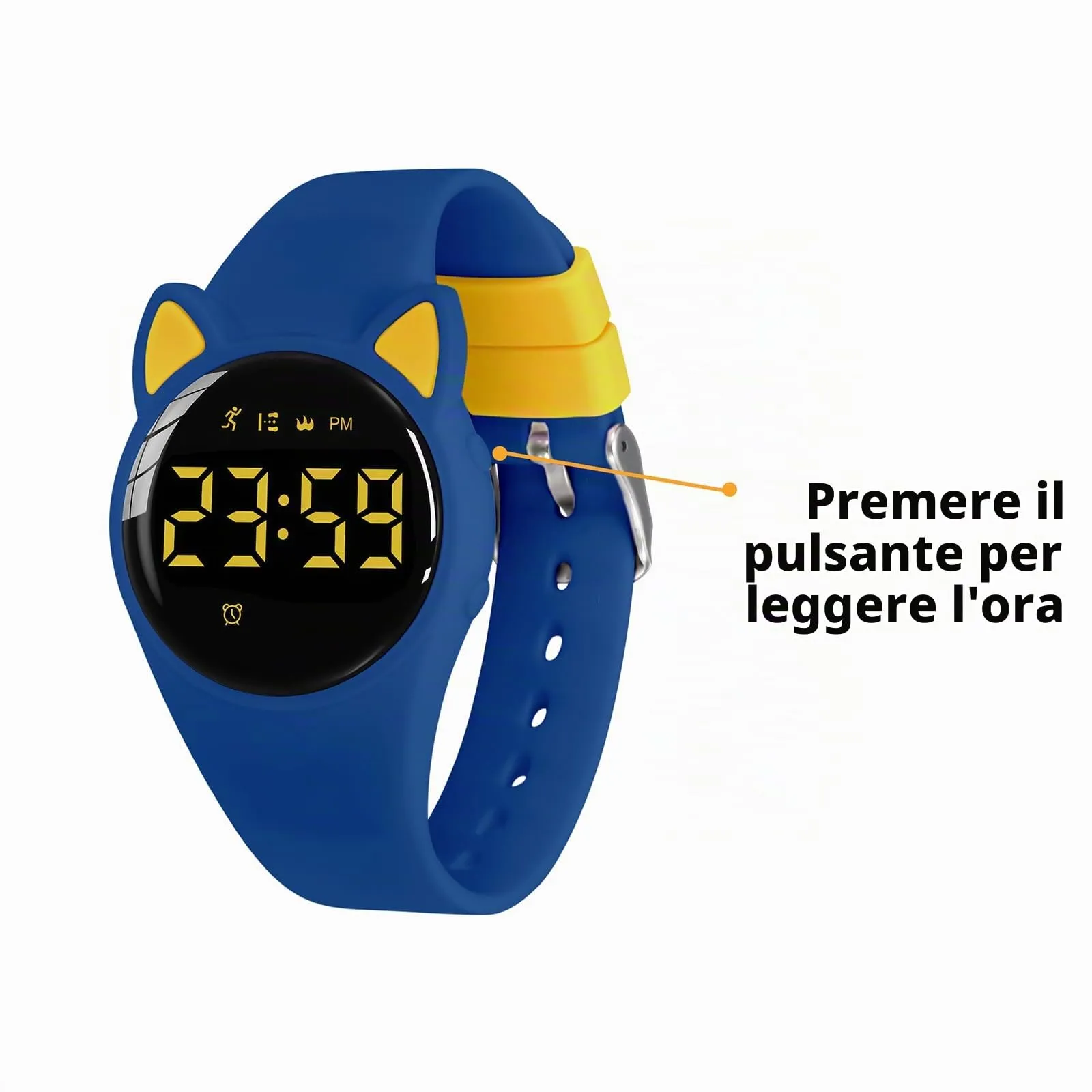 aswan watch Orologio Digitale Bambina Bambino con Contapassi,Calorie e Distanza senza App,Sveglia, Cronometro, Data, Luce-Orologio da polso Ragazza Ragazzo con Cinturino in Silicone - immagine 5