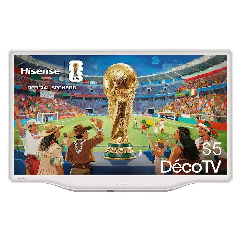 Hisense TV QLED 43" 43s5q bianco - immagine 1