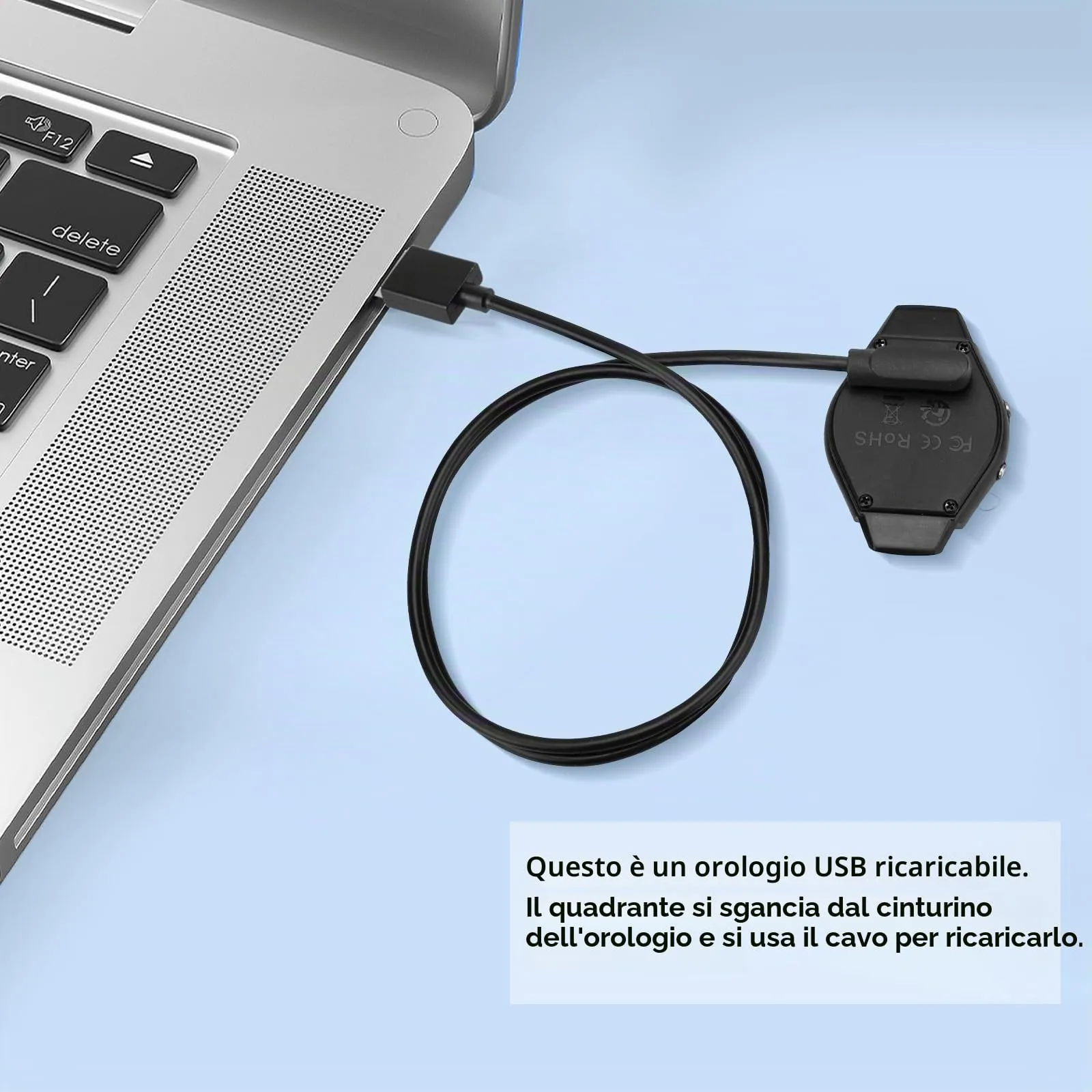 aswan watch Orologio Digitale Bambina Bambino con Contapassi,Calorie e Distanza senza App,Sveglia, Cronometro, Data, Luce-Orologio da polso Ragazza Ragazzo con Cinturino in Silicone - immagine 4