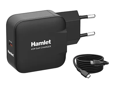 Hamlet Alimentatore da parete USB-C Xpdg-65wc20 - immagine 1