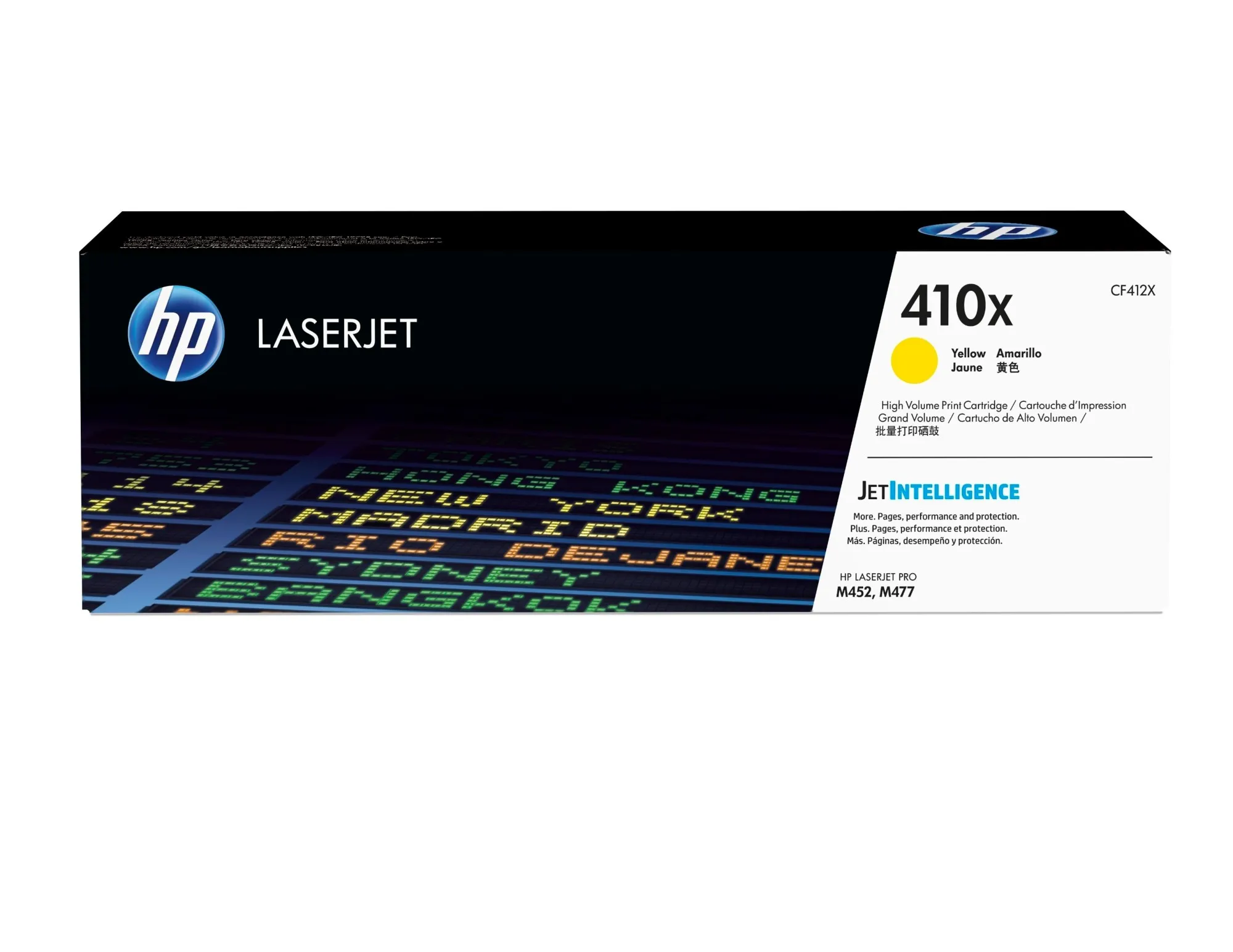 ORIGINALE HP toner giallo CF412X 410X 5000 pagine alta capacit? - immagine 1
