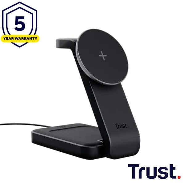 Trust Viro 3-IN-1 Magnetic Charge Stand 25464 - immagine 1