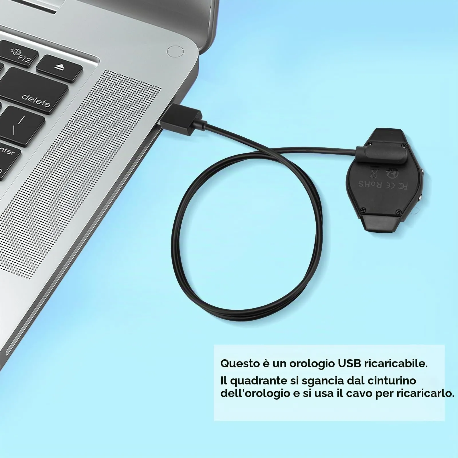aswan watch Orologio Digitale Bambina Bambino con Contapassi,Calorie e Distanza senza App,Sveglia, Cronometro, Data, Luce-Orologio da polso Ragazza Ragazzo con Cinturino in Silicone - immagine 4
