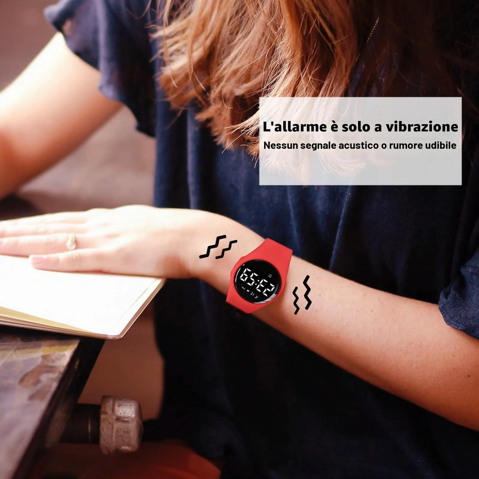 aswan watch Orologio Digitale Bambina Bambino con Contapassi,Calorie e Distanza senza App,Sveglia, Cronometro, Data, Luce-Orologio da polso Ragazza Ragazzo con Cinturino in Silicone - immagine 3