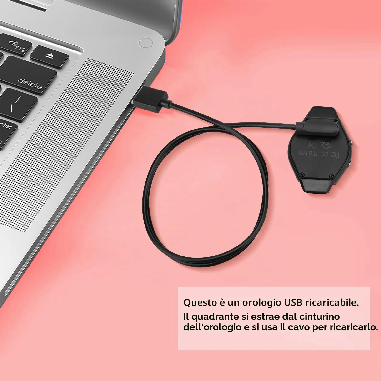 aswan watch Orologio Digitale Bambina Bambino con Contapassi,Calorie e Distanza senza App,Sveglia, Cronometro, Data, Luce-Orologio da polso Ragazza Ragazzo con Cinturino in Silicone - immagine 4