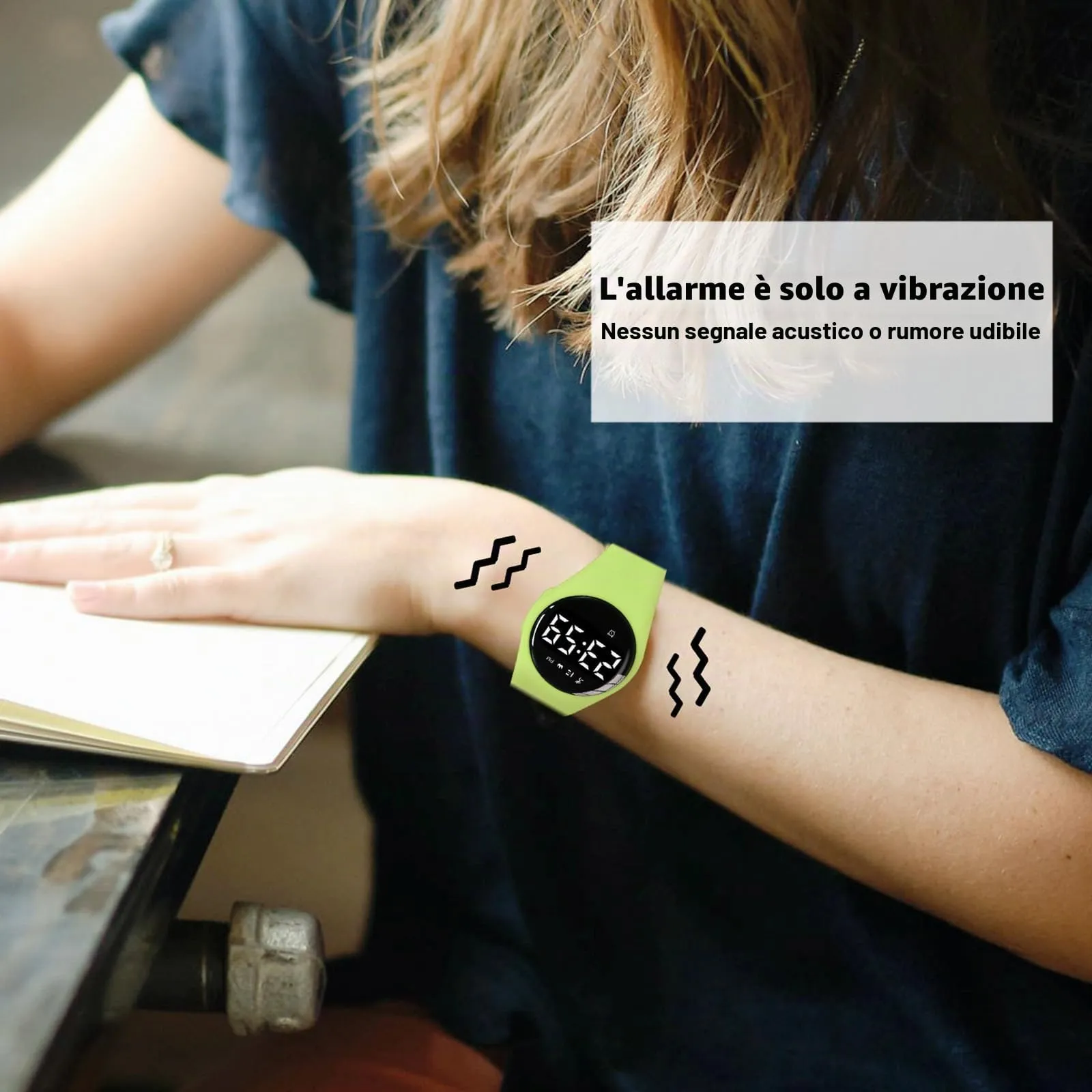 aswan watch Orologio Digitale Bambina Bambino con Contapassi,Calorie e Distanza senza App,Sveglia, Cronometro, Data, Luce-Orologio da polso Ragazza Ragazzo con Cinturino in Silicone - immagine 3