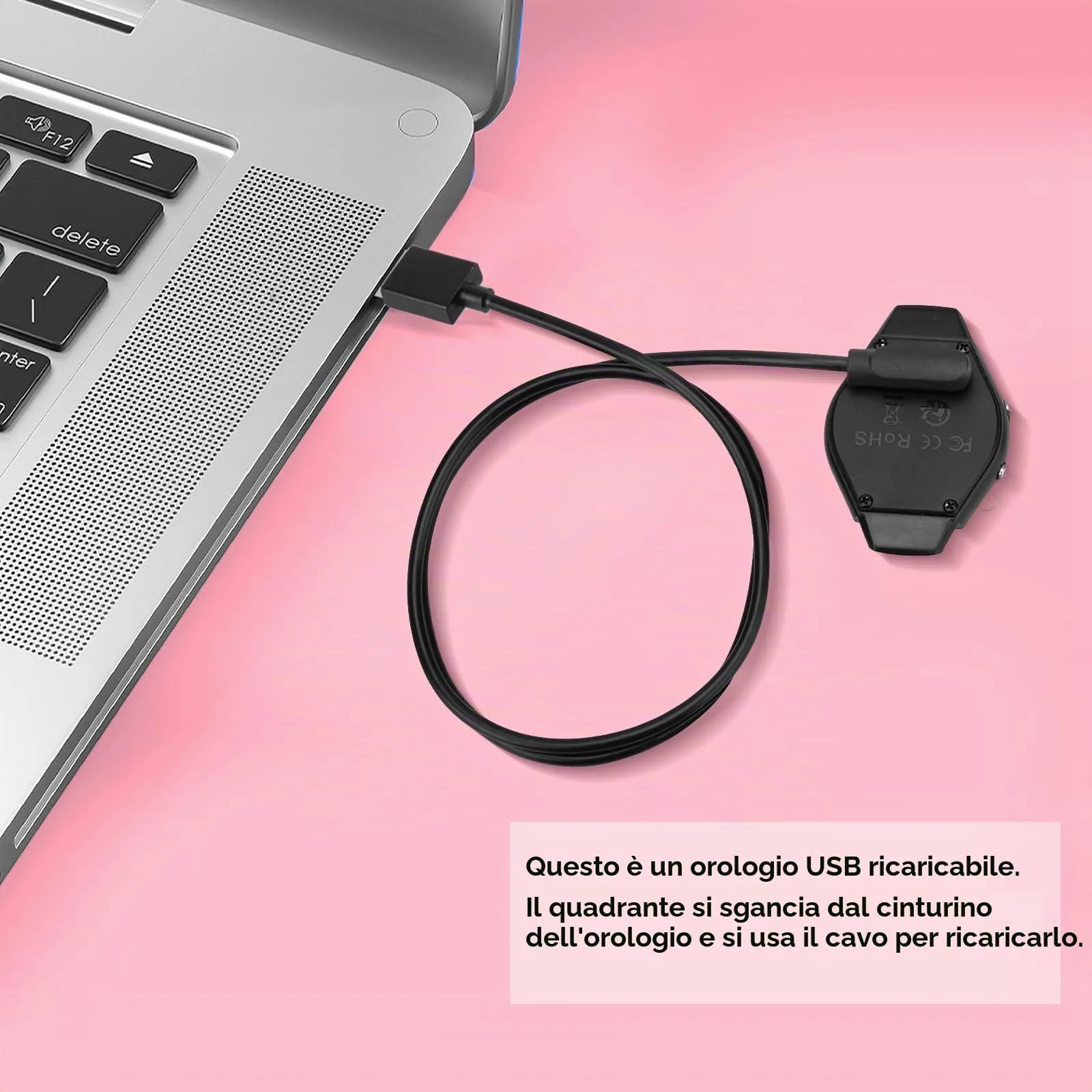 aswan watch Orologio Digitale Bambina Bambino con Contapassi,Calorie e Distanza senza App,Sveglia, Cronometro, Data, Luce-Orologio da polso Ragazza Ragazzo con Cinturino in Silicone - immagine 4