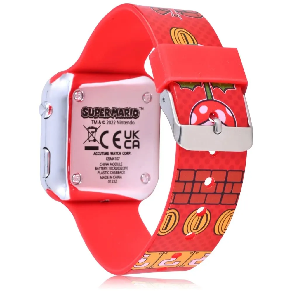 Orologio Super Mario Bambino Digitale LED, Cinturino Silicone Regolabile - immagine 6