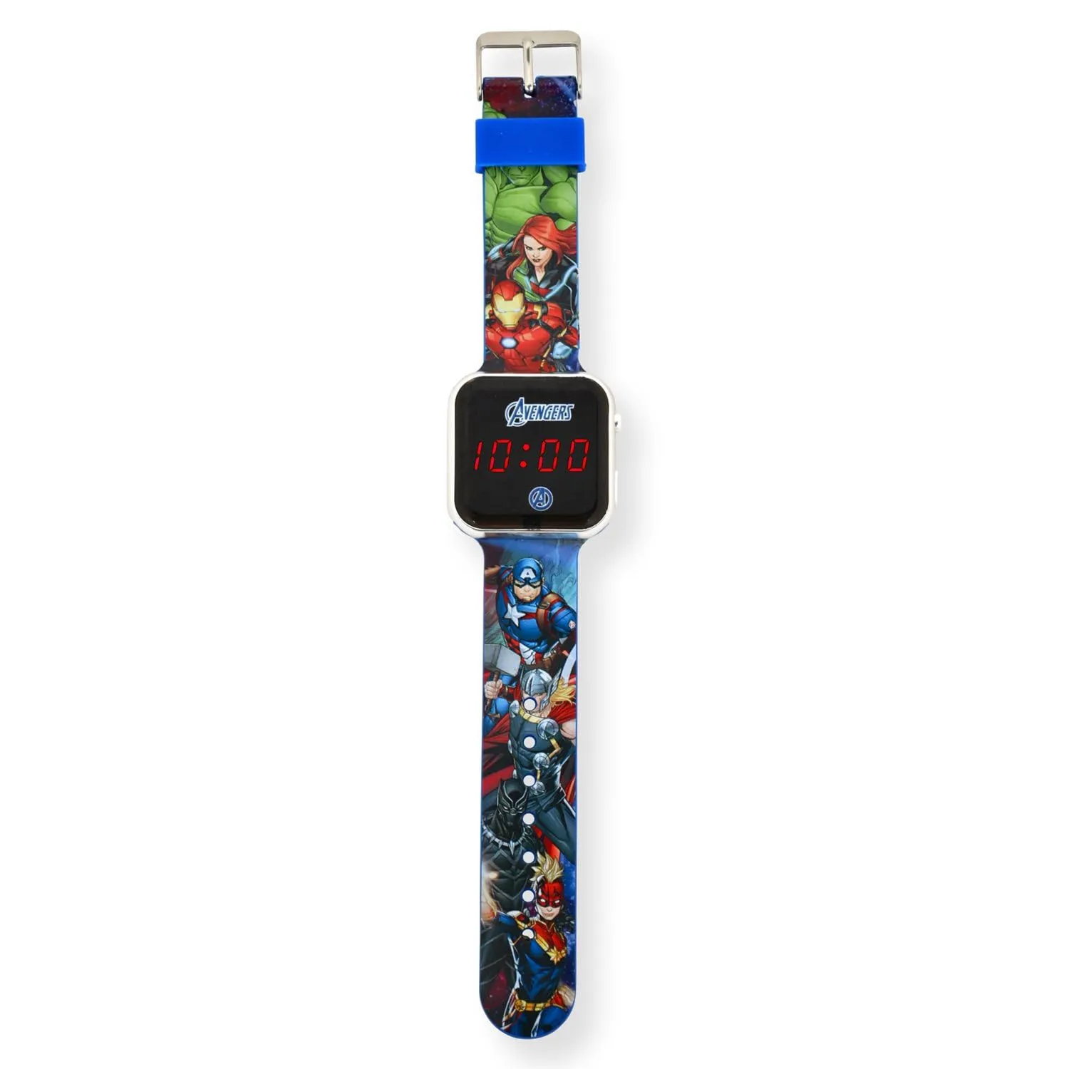 Orologio Avengers Bambino Digitale LED, Cinturino Silicone 22 cm - immagine 2