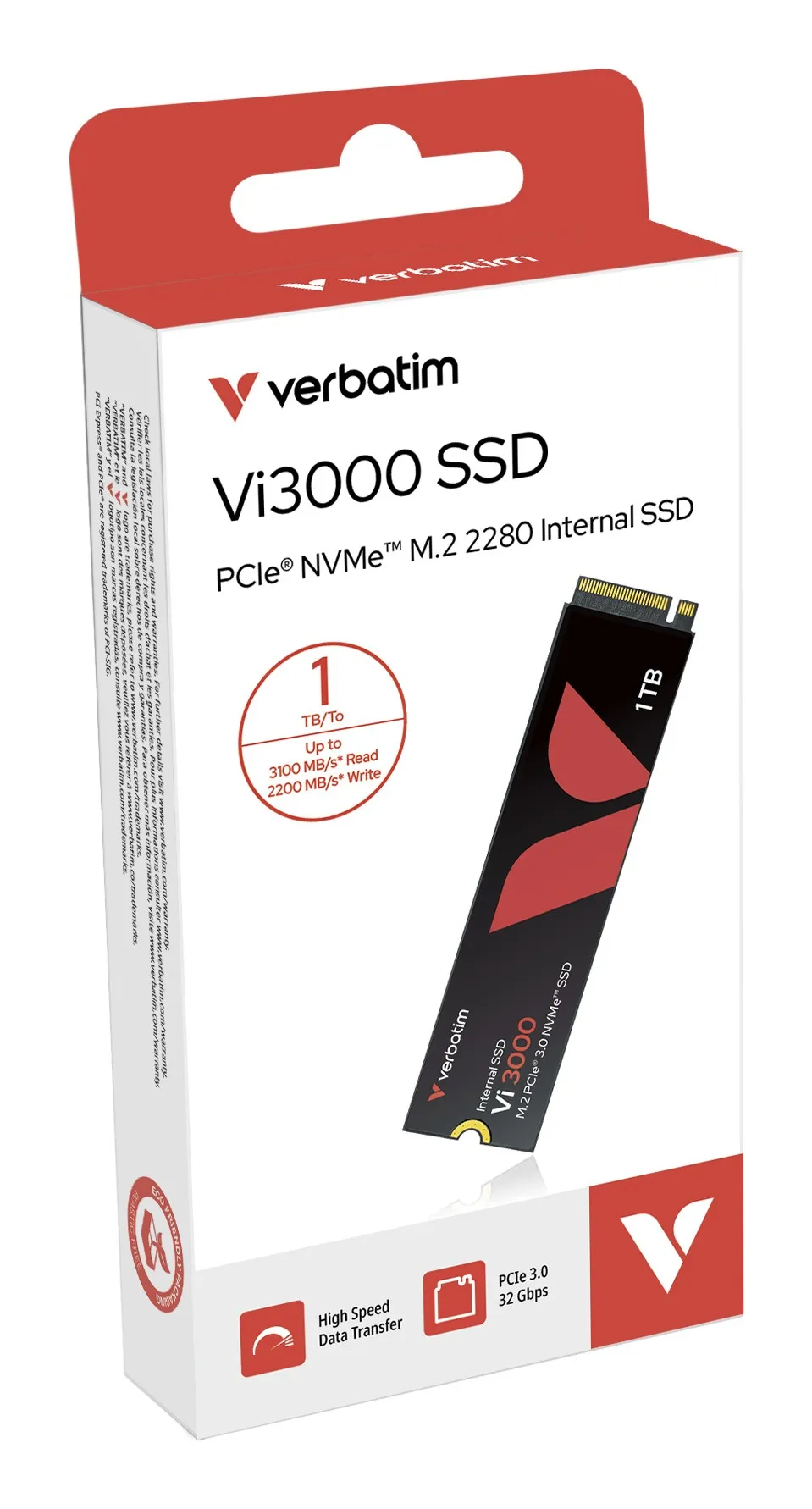Verbatim Vi3000 1 TB M.2 PCI Express 3.0 NVMe - immagine 1