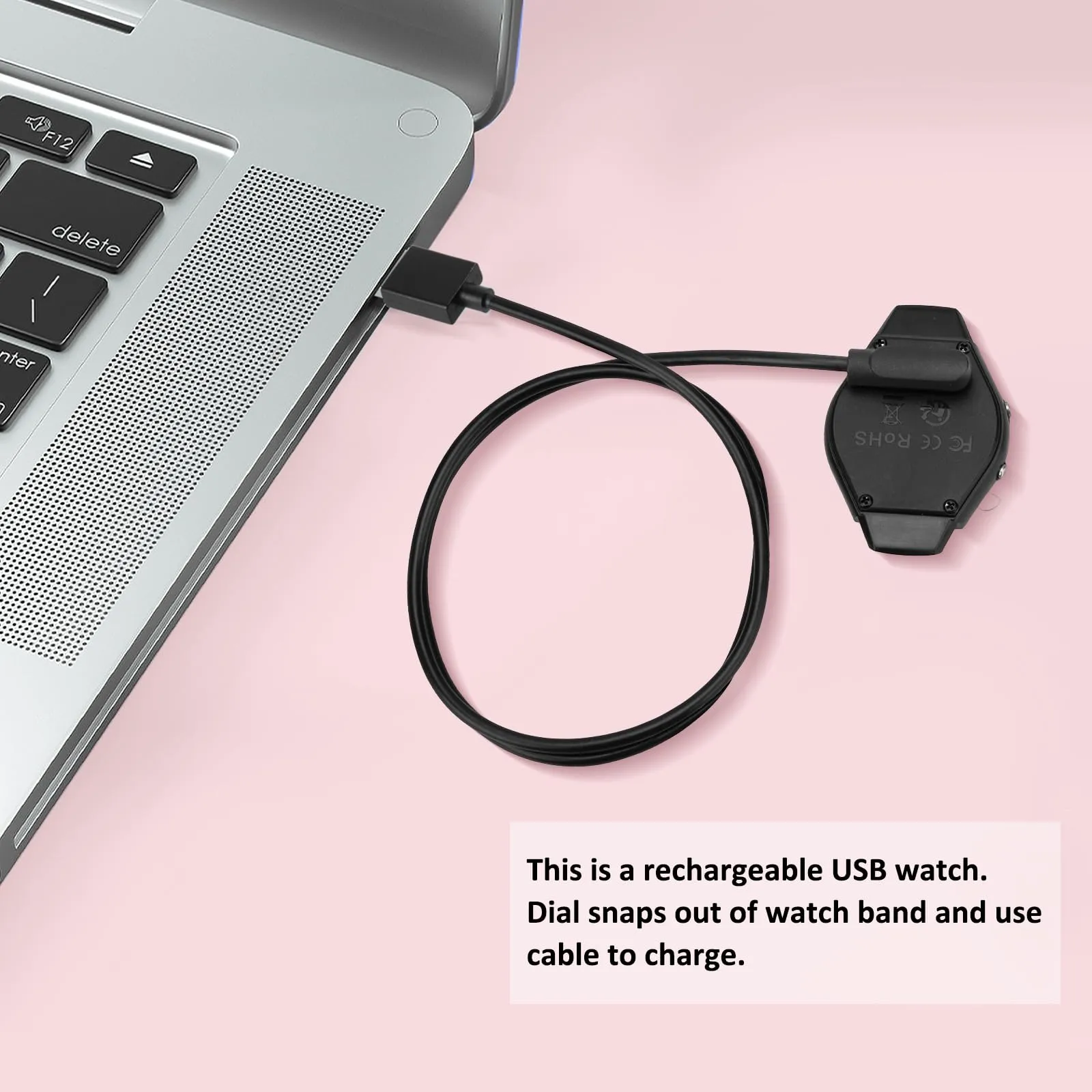 aswan watch Orologio Digitale Bambina Bambino con Contapassi,Calorie e Distanza senza App,Sveglia, Cronometro, Data, Luce-Orologio da polso Ragazza Ragazzo con Cinturino in Silicone - immagine 4