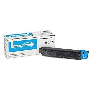 Kyocera Toner Ciano TK-5140C Compatibile Con Ecosys P6130- M6X30CDN Capacità 5000 Pagine 1T02NRCNL0 - immagine 1