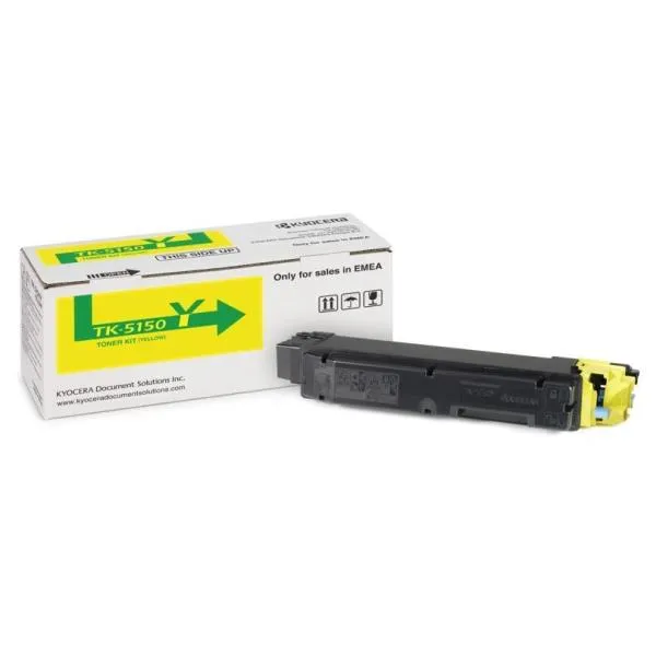 Kyocera Toner Giallo TK-5150Y Compatibile Con Ecosys P6035 - M6X35CIDN Capacità 10000 Pagine 1T02NSANL0 - immagine 1