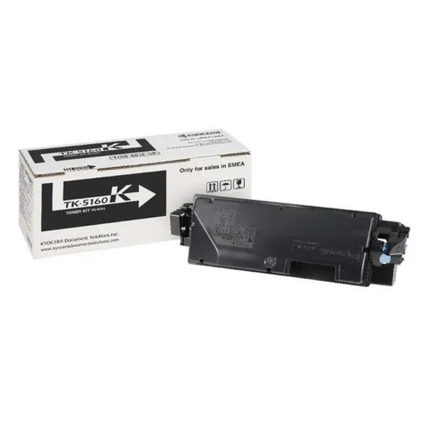 Kyocera Toner Nero TK-5160K Per Ecosys P7040CDN Capacità 16000 Pagine Formato A4 1T02NT0NL0 - immagine 1