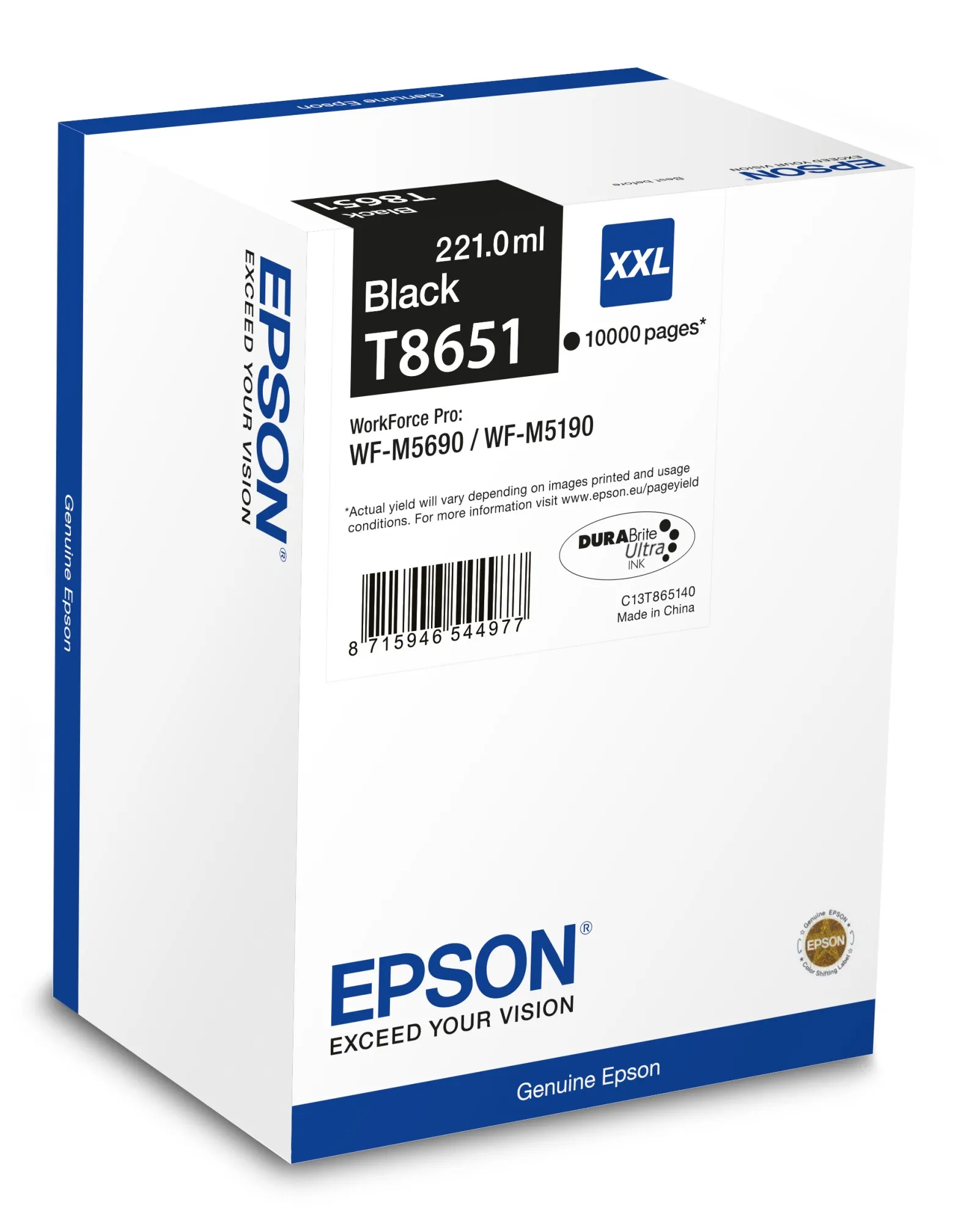 Originale Epson Tanica Ink Nero Xxl Per Wf-M5690 - immagine 1
