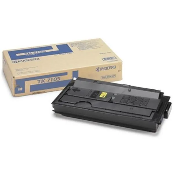 Kyocera Toner Kit Nero (TK-7105) Per Taskalfa 3010I/TASKALFA 3011I Durata 20000 Pagine A4 Copertura 6 Cento 1T02P80NL0 - immagine 1
