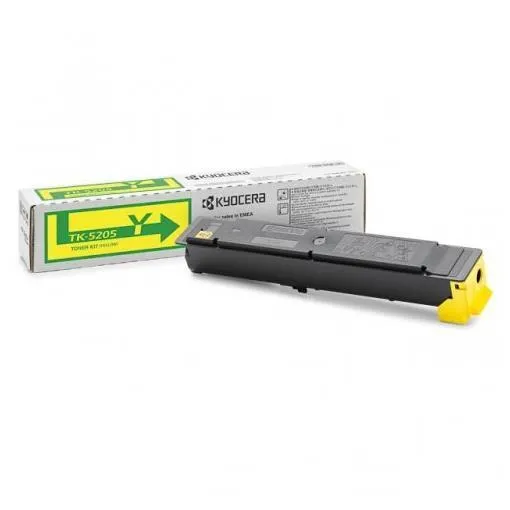 Kyocera Toner Giallo TK-5205Y Per Taskalfa 356CI Da 12000 Pagine A4 Copertura 5 Cento 1T02R5ANL0 - immagine 1