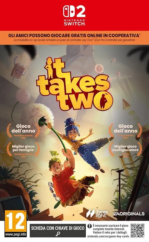 Namco Bandai IT TAKES TWO (GAME KEY CARD) NSW2 - immagine 1