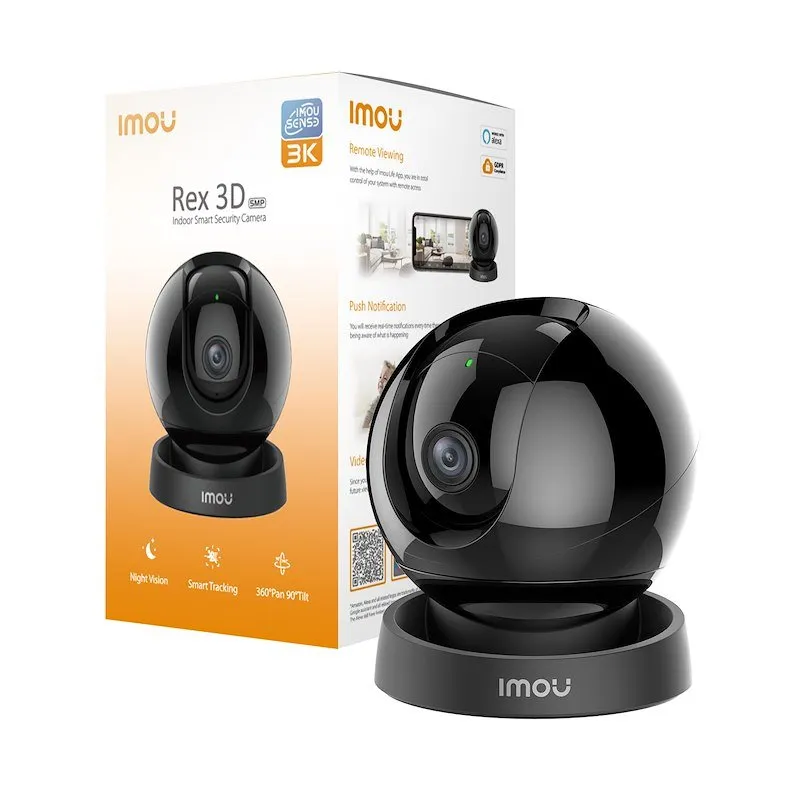 Imou Telecamera da interno motorizzata Rex 3d 3k Nero - immagine 1