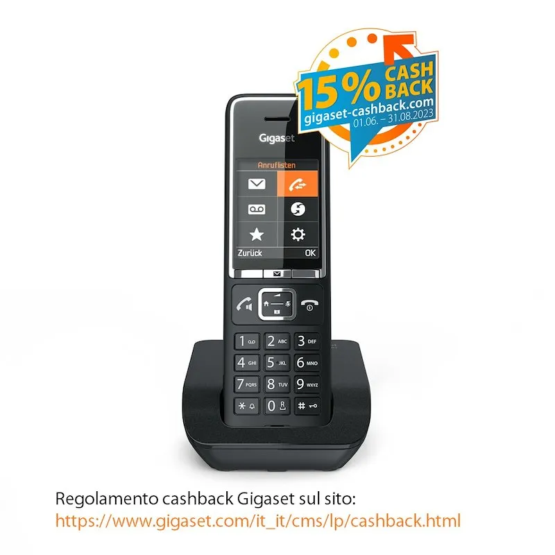 Gigaset Comfort 550 Black - immagine 1