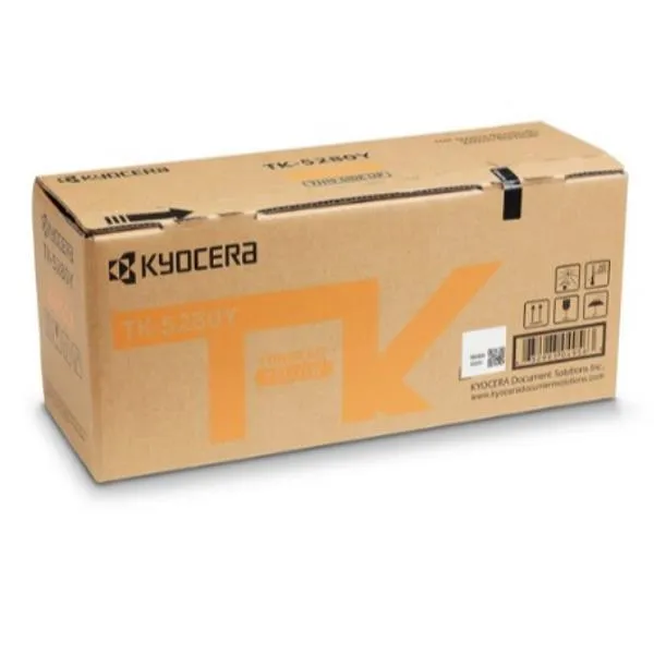 Kyocera Toner Giallo TK-5280Y Ecosys P6235CDN 1T02TWANL0 - immagine 1