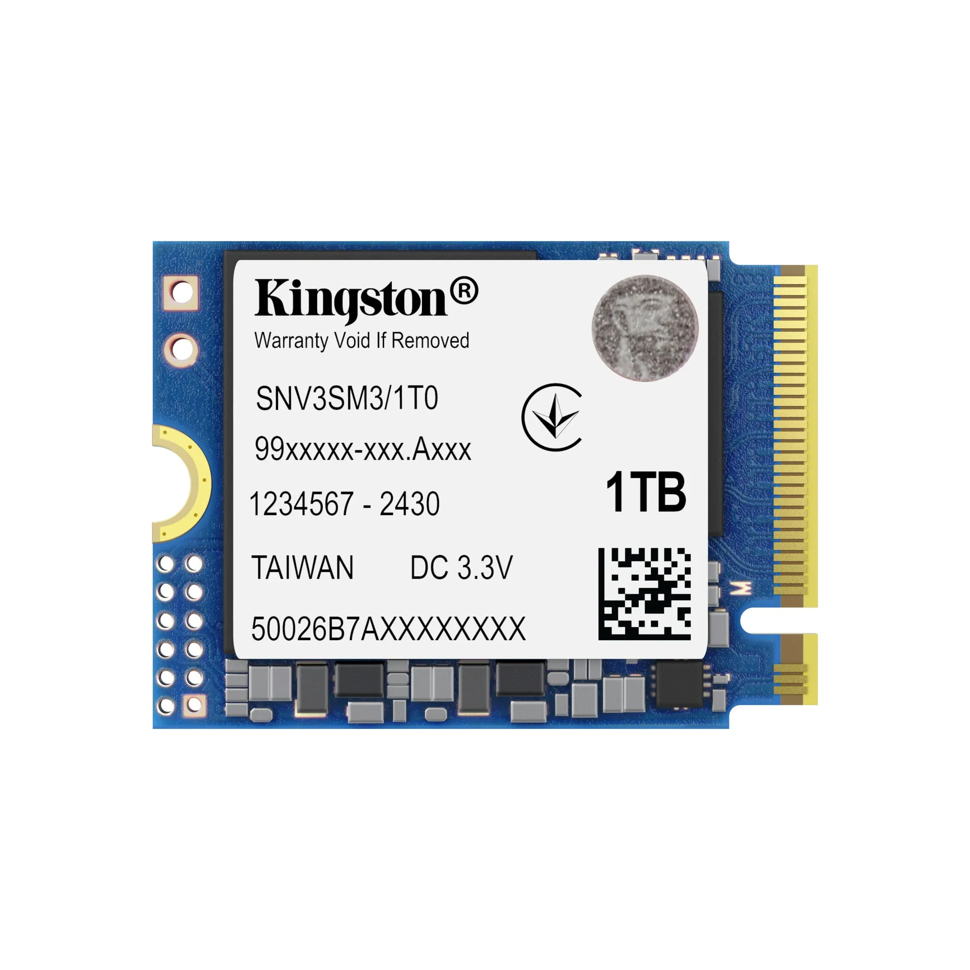 Kingston Technology 1000G NV3 M.2 2230 NVMe SSD - immagine 1