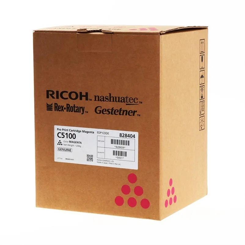 Originale Ricoh Pro C5100/C5110 cartuccia toner magenta - 828404 - immagine 1
