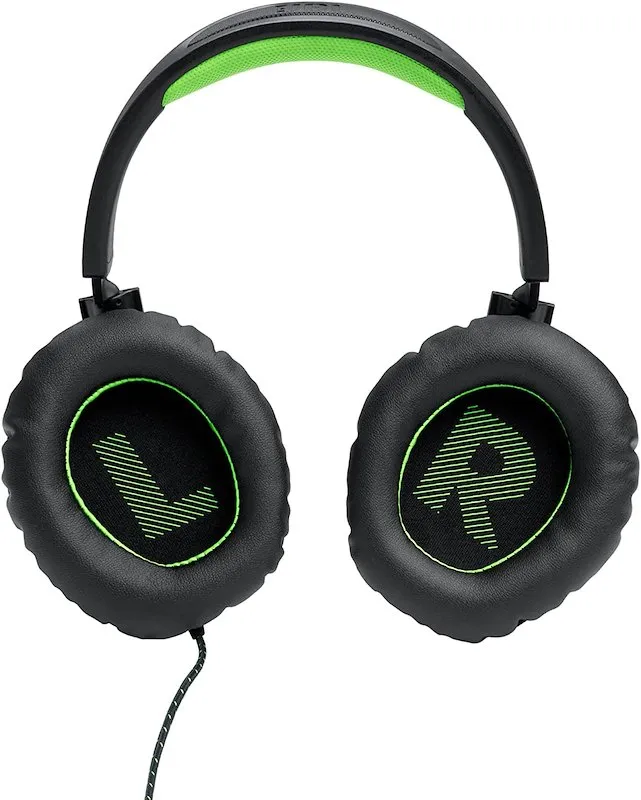 Jbl Cuffie a Padiglione Chiuso QUANTUM 100X Black/Green - immagine 1