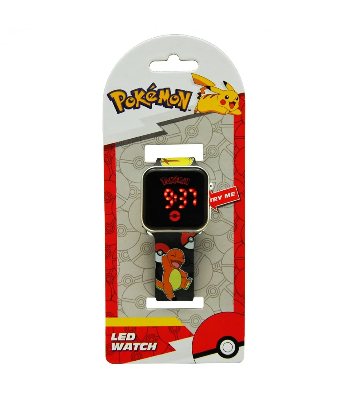 Orologio Pokémon Bambino Digitale LED con Pikachu, Cinturino Silicone 22 cm - immagine 6