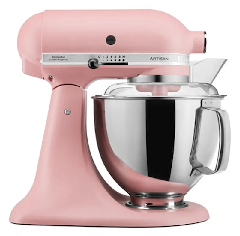 KitchenAid Impastatrice Planetaria 4,7L Artisan 5ksm175psedr Rosa - immagine 1