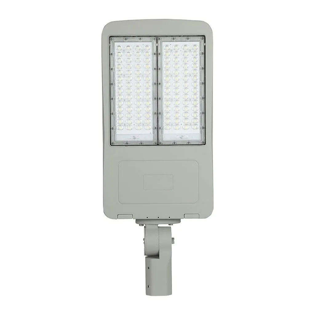 V-TAC PRO Armatura Stradale LED Chip Samsung Classe II 150W 140LM/W Colore Grigio 4000K Dimmerabile - immagine 1