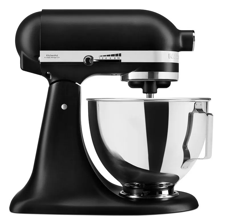 KitchenAid Impastatrice Planetaria 4,3L Artisan 5ksm95psebm Nero Matt - immagine 1