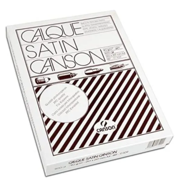 Canson Scatola 500 Fogli Carta Lucida A4 90/95 G/M C31310S000 - immagine 1
